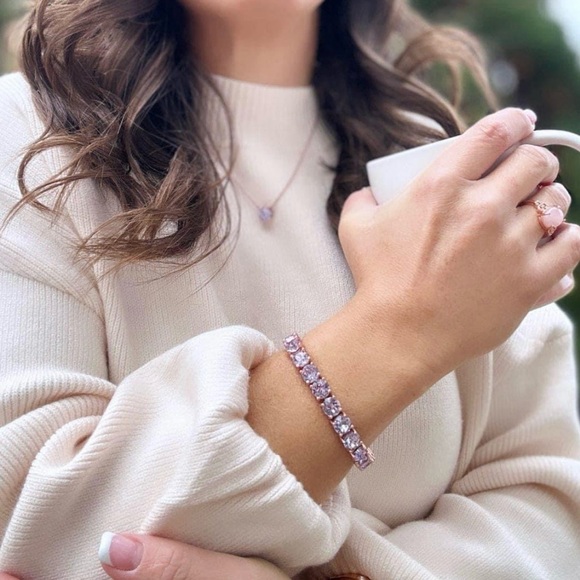 Park Lane Lavender Impression Bracelet! Set in Rose Gold!! BNIP!!! New Release!! - Picture 8 of 11